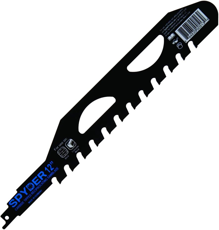 Spyder 200210 Masonry Reciprocating Saw Blade Amazon Com