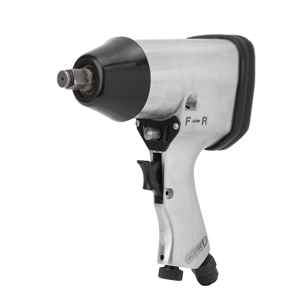 EVGATSAUTO Impact Wrench Mini Air Inlet Connector Car Repair Tool Air Impact Driver Air Impact Wrench with 1/4 Inch 1/2 Inch 350N·m Drive