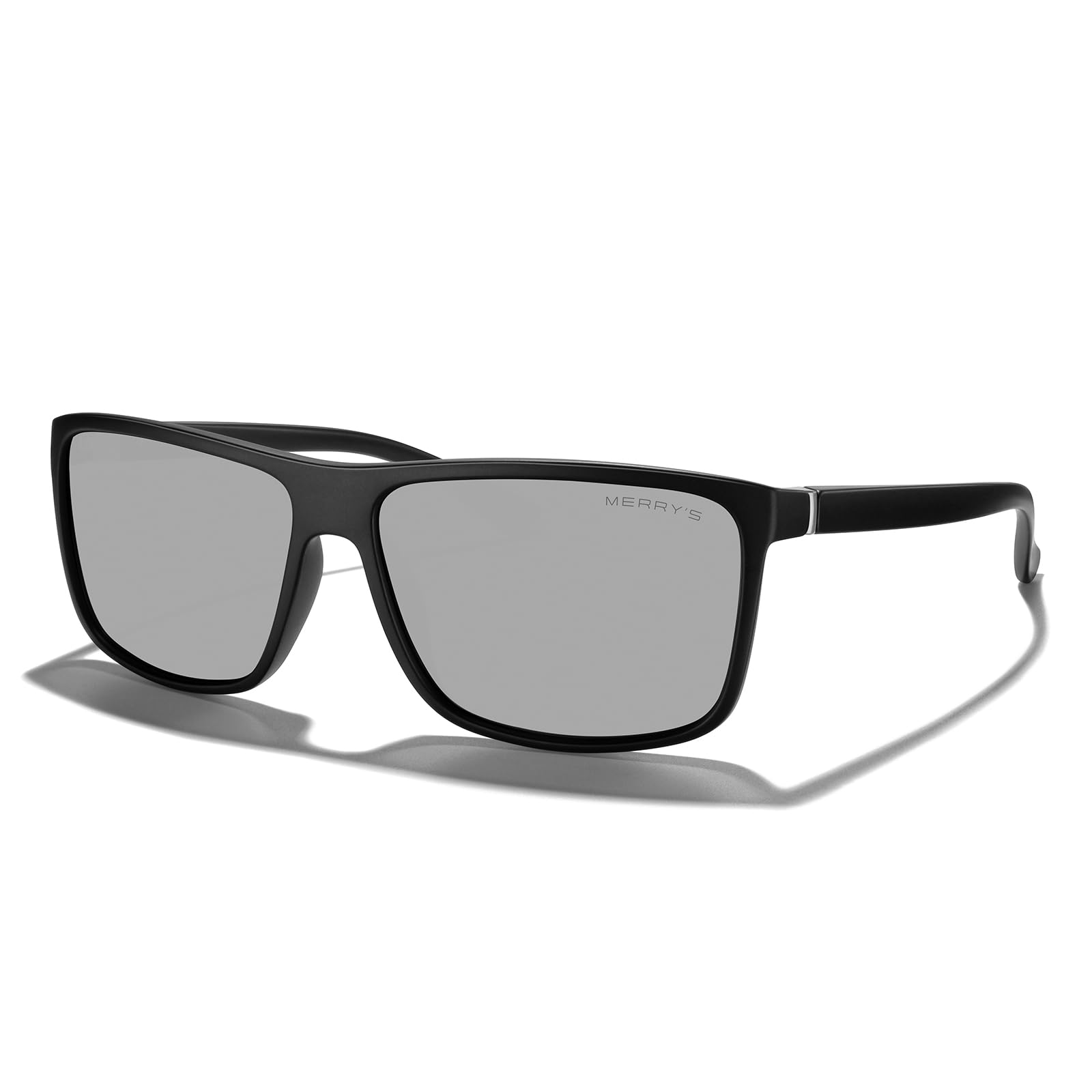 Photo 1 of ***SPOTS ON LENS***MERRY'S Rectangular Polarized Sports Sunglasses for Men Women Cycling Driving Fishing UV400 Protection S8225
