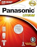Panasonic CR1632 3.0 Volt Long Lasting Lithium Coin