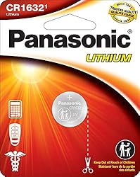 Panasonic CR1632 3.0 Volt Long Lasting Lithium Coin