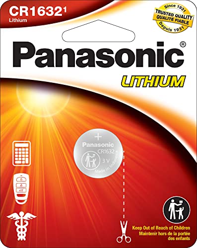Panasonic CR1632 3.0 Volt Long Lasting Lithium Coin