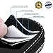VILLSION Universal Car Key Holder Genuine Leather Case with Stainless Steel Hook Remote Key Fob Case with Metal Zipper Keychain Suit for Men Women, Black