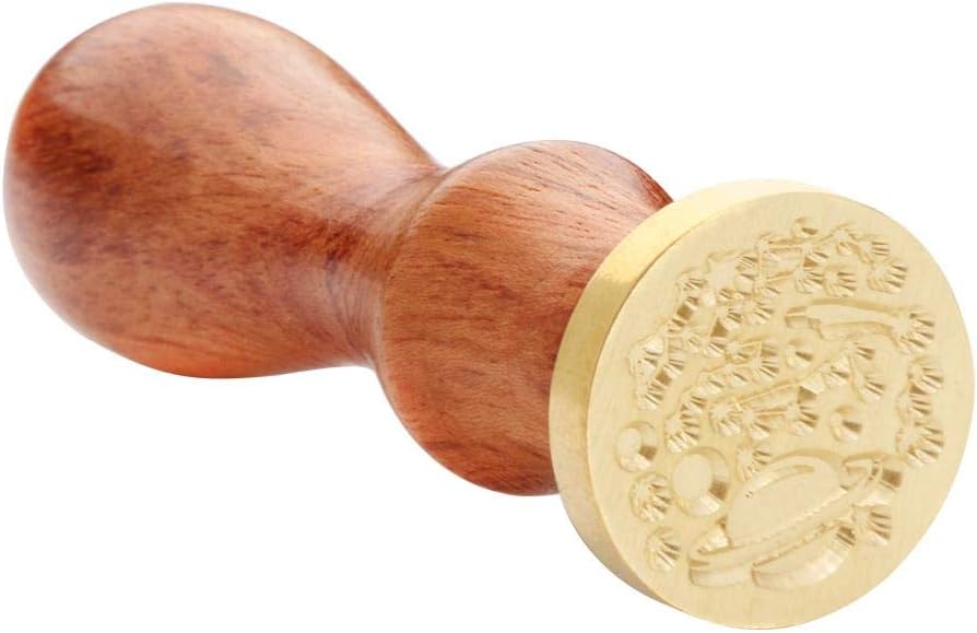 Suruc - World View Ancient Sealing Wax Stamps Wood Handle Craft Wax Seal Stamp (3)