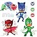 RoomMates PJ Masks Peel and Stick Wall Decals, Multicolor, RMK3595SCS