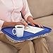 Lapdesks, Desk for Laptop Chair Student Studying Homework Writing Portable Dinner Tray Travel (Blue)thumb 2