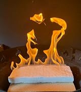 The Stove Wizard Ceramic Wool Sponge 2x30x10x3cm Bioethanol Firepit view 2