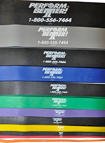Perform better exercise super band, red, 1/2"
