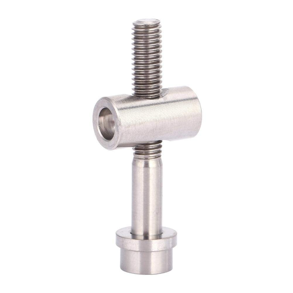 M5 Titanium Bolts for Bike, Bicycle Seatpost Fixed Bolt Round Head Screw with Washer for MTB Bicycle Stem(M5x35mm)