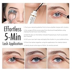 BEYELIAN Lash Extension Kit Cluster Lashes Kit with