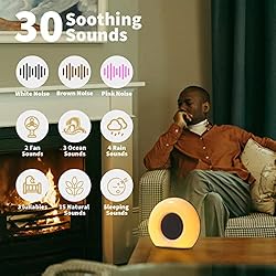 DailyBody Sound Machine White Noise Machine Sleep