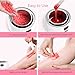 Tdbest Wax Warmer Hair Removal Waxing Kit for Women Digital LCD Display Wax Melts for Face, Legs, Body, Bikini Lines with 3 Hard Wax Beans and 10 Wax Applicator Sticks