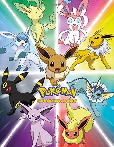 Pokemon Coloring Book: Pokemon Coloring Book For Kids Ages 4-8 With Unofficial Premium Images
