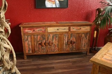 Sideboard, Highboard, Schrank, Anrichte, 182x90x40, Buffet, Massiv