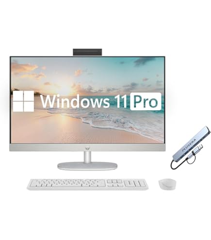 HP All-in-One PC Intel Core i7 8世代 WQHD Amazon.com: HP All-in-One Desktop PC| 8GB RAM| 128GB PCIe