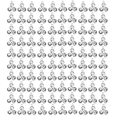 NOIAFZY 100Pcs Antique Silvery Tone Triquetra Knot Triskele Triskelion Triple Spiral Charms Pendants - Celtic Knot Jewelry Making Accessories for DIY Projects