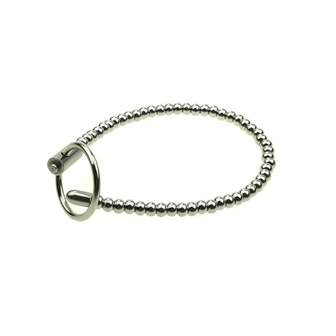 Amazon.com: ennaaiyia Electro Sex Perlas de Acero Inoxidable Sonda Catéter Uretral Enchufe del Pene Uretra Estimular Dilatador Castidad Juguetes Sexuales: ...
