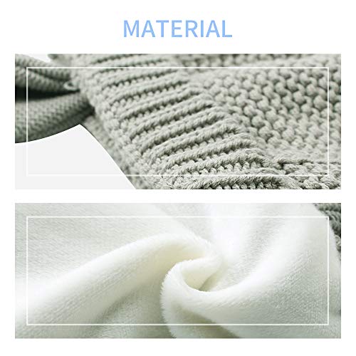 image for BAVST Baby Girls Boys Winter Hat Scarf Set Pompom Warm Knit Beanie and