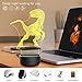 Dinosaur Night Light for Kids-3D Dinosaur Lamp 7 Colors Optical Illusion Touch & Remote Control with 2 Acrylic Flats Best Christmas Birthday New Year Gifts for Boys Girls Kids Baby (2 Dinosaurs)