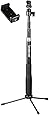 Smatree Q3 Telescoping Selfie Stick with Tripod Stand for GoPro Hero Fusion/6/5/4/3+/3/2/1/Session Cameras, Ricoh Theta S/V, M15 Cameras, Compact Cameras and Cell Phones