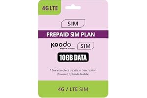 Koodo Prepaid SIM Prepaid Phone - (Universal/Smartphones)