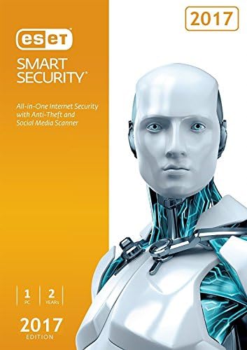 ESET Smart Security 2017 | 1 PC | 2 Years Subscription | PC | Keycard- No Disc