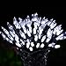 Vmanoo M5 Decorative Battery Operated String Lights 50 LED Clear Mini Fairy Christmas Lighting Decor Timer For Outdoor, Indoor, Garden, Patio, Lawn, Holiday, Bedroom Wedding Decorations (White)