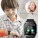 Smart Watch,Hizek Smart Wrist Watch with Camera Pedometer Sport Tracker 1.54 inch Touch Screen Support TF SIM Card Slot for Android and iOS iPhone Samsung LG (Black)