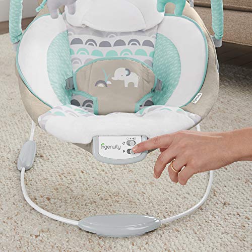 Ingenuity Soothing Baby Bouncer with Vibrating Infant Seat, Music