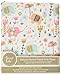 Trend Lab Playful Elephants Deluxe Flannel Fitted Crib Sheet