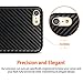 iPhone 8, 7 Case, Premium PU Leather Case with Credit Card Slot Holder, VIFLYKOO Pretty Texture Ultra Slim Lightweight Soft Back Cover Case (Black)