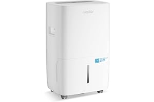Waykar 80 Pints 2025 Energy Star Dehumidifier for Spaces up to 5,000 Sq. Ft for Basement and Home, Large Room with Drain Hose