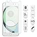 Orzero [2 Pack] moto z play and z play Droid [Update Version], Tempered Glass Screen Protector 0.26mm Clear 2.5D Arc Edges 9 Hardness High Definition Anti Fingerprint [Lifetime Replacement Warranty]