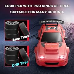 ACAMMZAR RC Drift Car, 1:24 Remote Control Car for