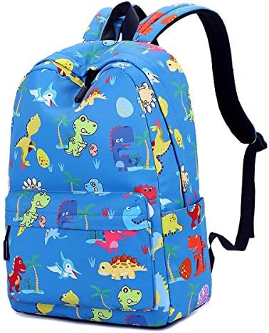 sankill Waterproof School Backpacks for Boys Dinosaur Printed Cute Book Bags for Kids