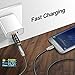 Fasgear Micro USB 2.0 Cable 2 Pack 10ft 2.4A Fast Charging Android Phone Charger Cord Braided Micro-B 2.0 Cable Compatible for PS4 X-Box One Controller/Sam-Sung S6/Fire TV Stick/Kindle/Webcam (Black)