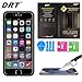 iPhone 6 Plus Screen Protector, DRT [Tempered Glass] 9H Hardness, Curved Edge,Ultra HD Clarity Screen Protector for Apple iPhone 6s/6 Plus (5.5)