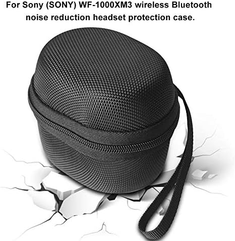 myonly Hard Carrying Case Headphone Protection Case Wireless Bluetooth Noise-Reduction for Sony WF-1000XM3 Earphone