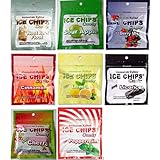 Ice Chips Xylitol Candy in Resealable Pouch (1 oz) 8 Pack Assortment