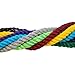 Ravenox Colored Twisted Cotton Rope | Made in the USA | Custom Color Triple-Strand Rope for Sports, Décor, Pet Toys, Crafts, Macramé & Indoor Outdoor Use | By the Foot & Diameter