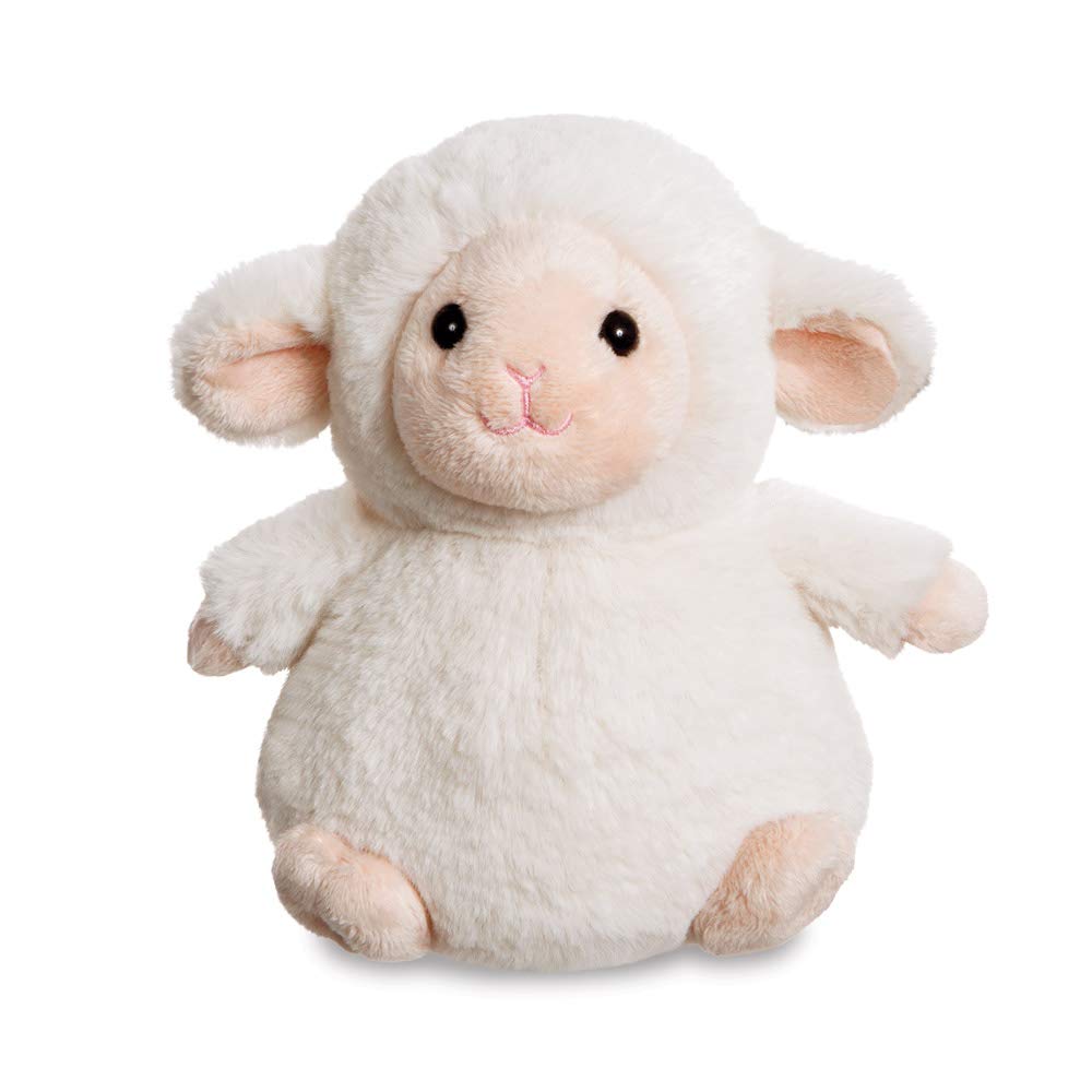Aurora, 61399, Iris Lamb 7In, Soft Toy, White