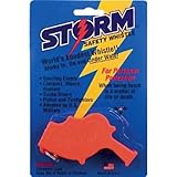 All Weather Whistles Safety Whistle - The Storm Survival Crime Whistle - Easy to Hold and Extremely Loud