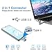 USB C Flash Drive, MECO 32GB 2 in 1 OTG USB C+ USB 3.1 Dual Drive Waterproof Memory Stick with 360 Degree Rotation C Port Protect Cover, for Computer, MacBook, Google's Chromebook Pixel, Samsung Galax