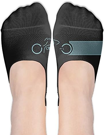The Throne Bike Colorful Cartoon Stripe Thin No Show Socks Youth Novelty Athletic Low Cut Socks
