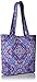 Vera Bradley Women's Cotton Tote, Lilac Tapestry, One Size