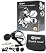 iGear Lavalier Lapel Microphone Clip-on Omnidirectional Condenser Mic for Apple iPhone, iPad, iPod Touch, Samsung Android & Windows Smartphones Film Interviews Video Recording(4.9 Feet Cable)