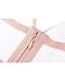 Whoinshop Women's Rayon Strappy Bodycon Bandage Evening Dress Pink M