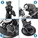 AxPower Car Suction Cup Mount for GoPro Hero 4 5 6 7 8 Black/Session, AKASO/Campark/YI Action Camera