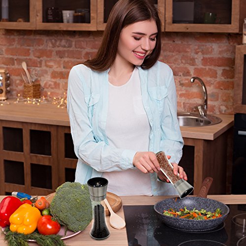 4 Elegant+Salt+Pepper+Grinder+Set