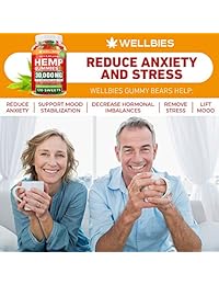 Gummies de cáñamo premium – Tamaño King 1500 MG – 60 piezas – cáñamo natural de espectro...